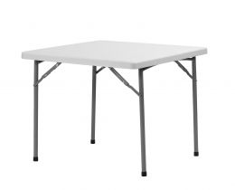 Table carrée en PVC